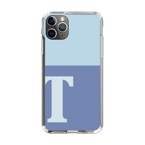 Slim Protection Case［ Original - initial two tone - T blue ］