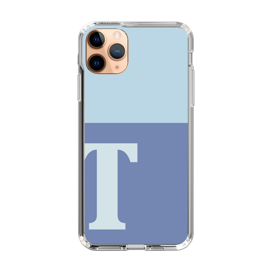 Slim Protection Case［ Original - initial two tone - T blue ］