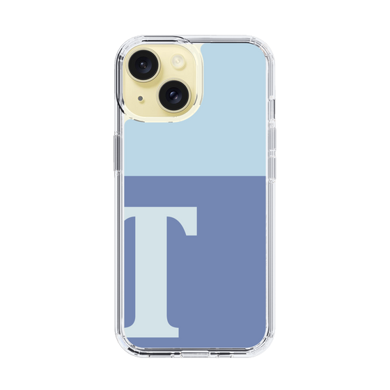Slim Protection Case［ Original - initial two tone - T blue ］