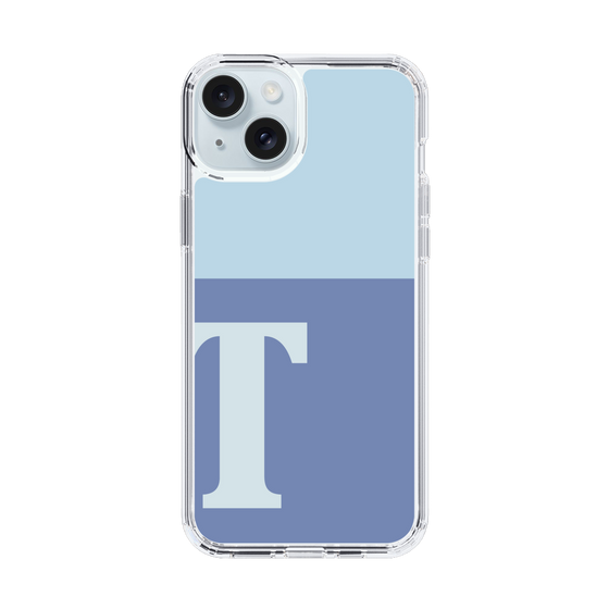 Slim Protection Case［ Original - initial two tone - T blue ］
