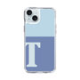 Slim Protection Case［ Original - initial two tone - T blue ］