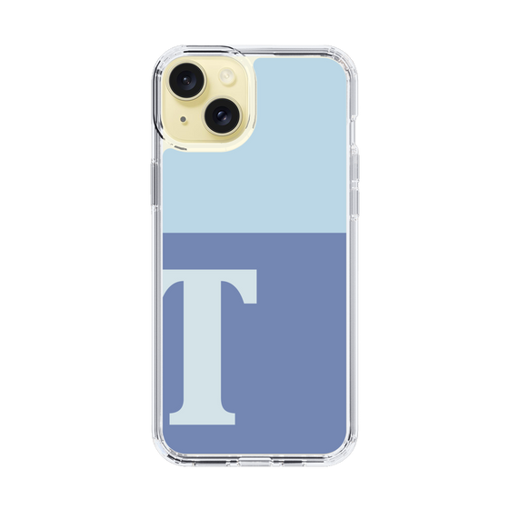 Slim Protection Case［ Original - initial two tone - T blue ］