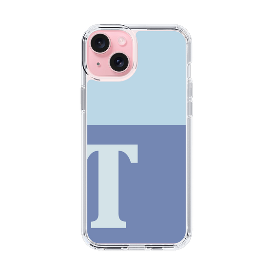 Slim Protection Case［ Original - initial two tone - T blue ］
