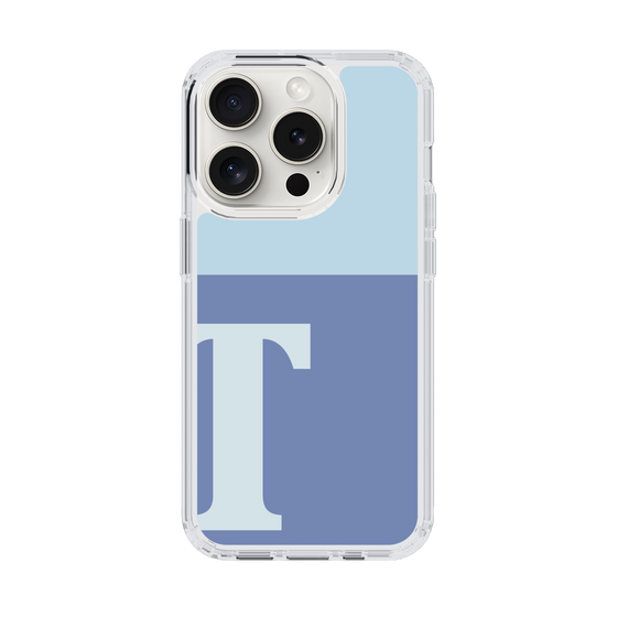 Slim Protection Case［ Original - initial two tone - T blue ］