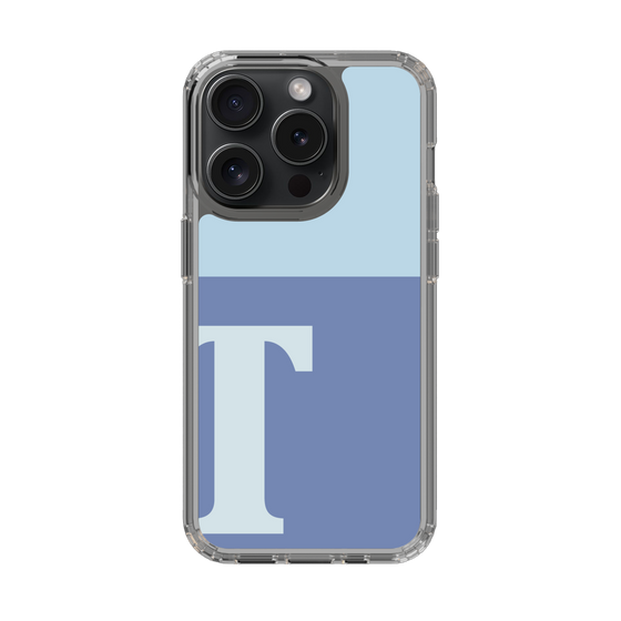 Slim Protection Case［ Original - initial two tone - T blue ］