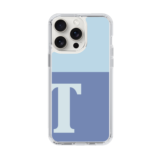 Slim Protection Case［ Original - initial two tone - T blue ］