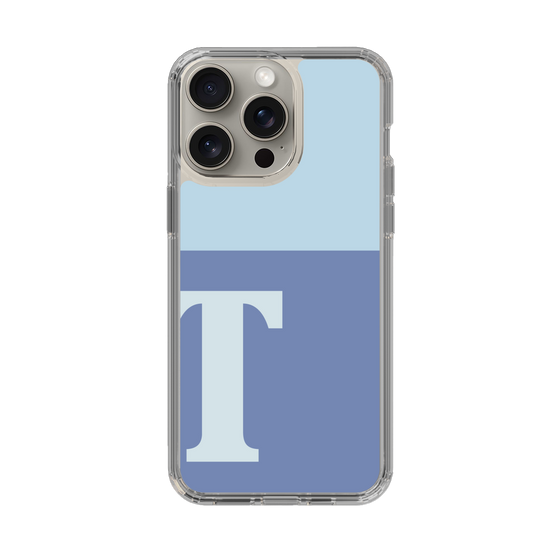 Slim Protection Case［ Original - initial two tone - T blue ］