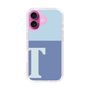 Slim Protection Case［ オリジナル - initial two tone - T blue ］