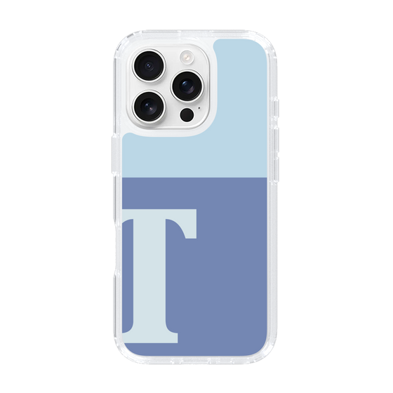 Slim Protection Case［ オリジナル - initial two tone - T blue ］