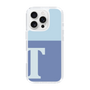Slim Protection Case［ オリジナル - initial two tone - T blue ］