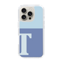 Slim Protection Case［ オリジナル - initial two tone - T blue ］