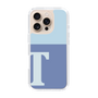 Slim Protection Case［ オリジナル - initial two tone - T blue ］