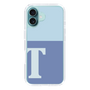 Slim Protection Case［ オリジナル - initial two tone - T blue ］