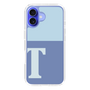 Slim Protection Case［ オリジナル - initial two tone - T blue ］