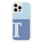 Slim Protection Case［ オリジナル - initial two tone - T blue ］