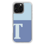 Slim Protection Case［ オリジナル - initial two tone - T blue ］