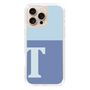 Slim Protection Case［ オリジナル - initial two tone - T blue ］