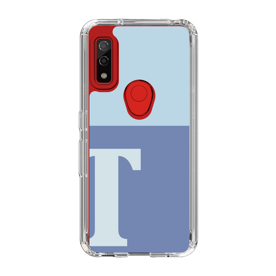 Slim Protection Case［ Original - initial two tone - T blue ］