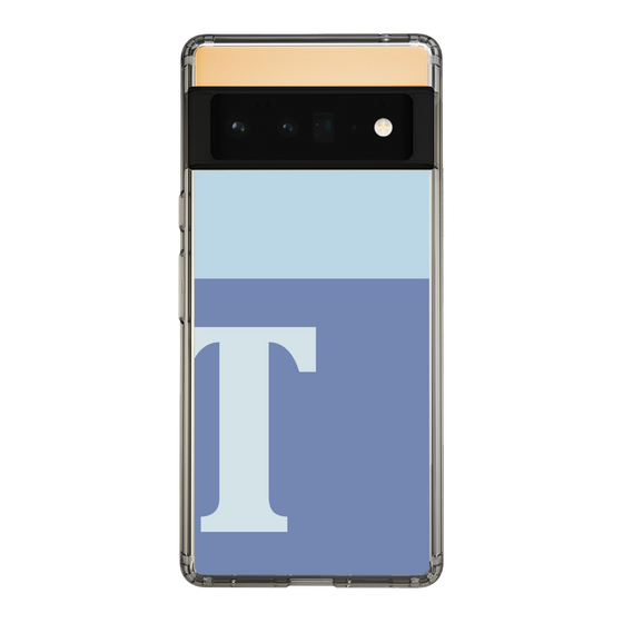 Slim Protection Case［ Original - initial two tone - T blue ］