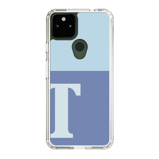 Slim Protection Case［ Original - initial two tone - T blue ］