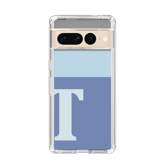 Slim Protection Case［ Original - initial two tone - T blue ］