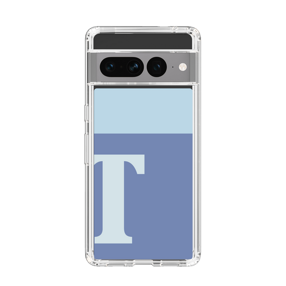 Slim Protection Case［ Original - initial two tone - T blue ］