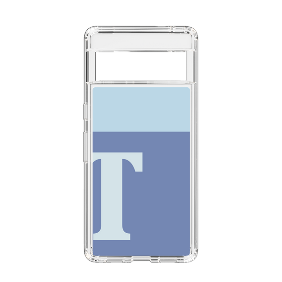 Slim Protection Case［ Original - initial two tone - T blue ］