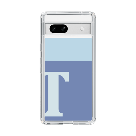 Slim Protection Case［ Original - initial two tone - T blue ］