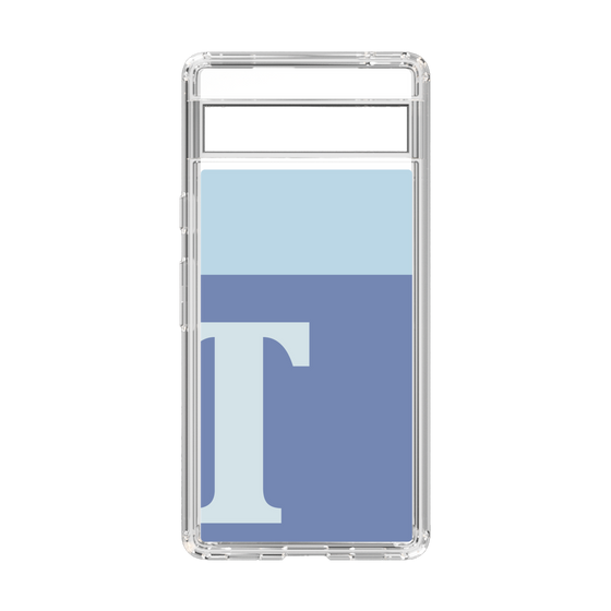 Slim Protection Case［ Original - initial two tone - T blue ］