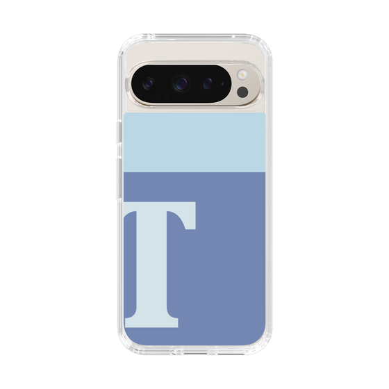Slim Protection Case［ Original - initial two tone - T blue ］
