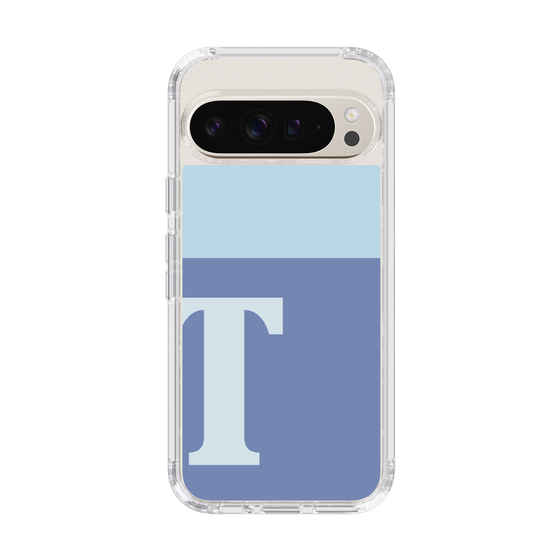 Slim Protection Case［ Original - initial two tone - T blue ］