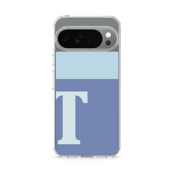 Slim Protection Case［ Original - initial two tone - T blue ］
