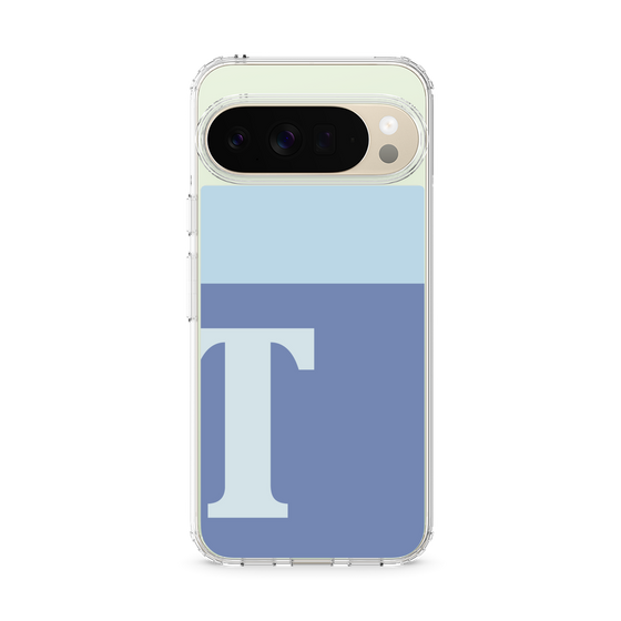Slim Protection Case［ Original - initial two tone - T blue ］