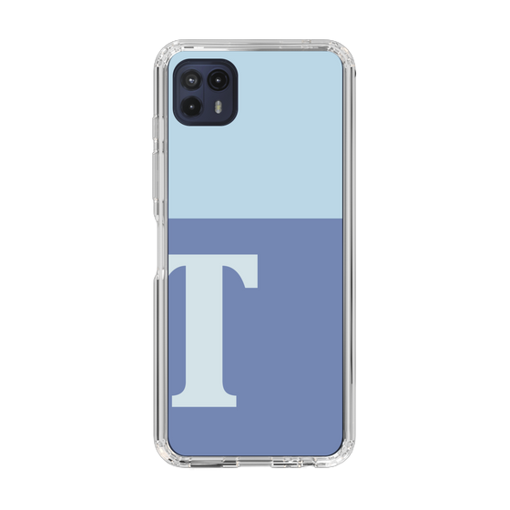 Slim Protection Case［ Original - initial two tone - T blue ］