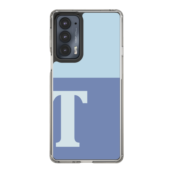 Slim Protection Case［ Original - initial two tone - T blue ］