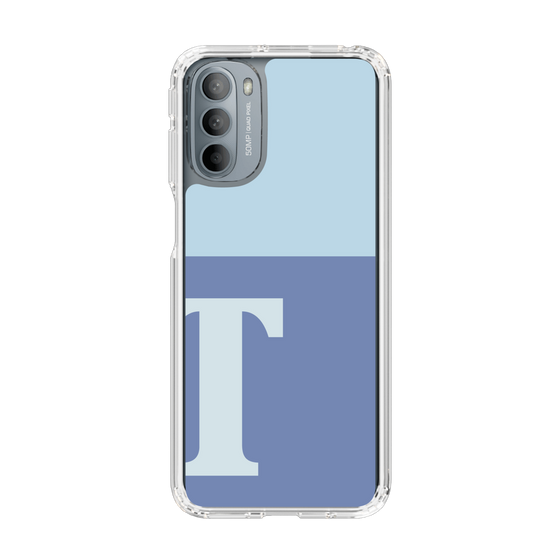 Slim Protection Case［ Original - initial two tone - T blue ］