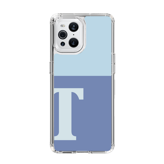 Slim Protection Case［ Original - initial two tone - T blue ］