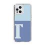 Slim Protection Case［ Original - initial two tone - T blue ］