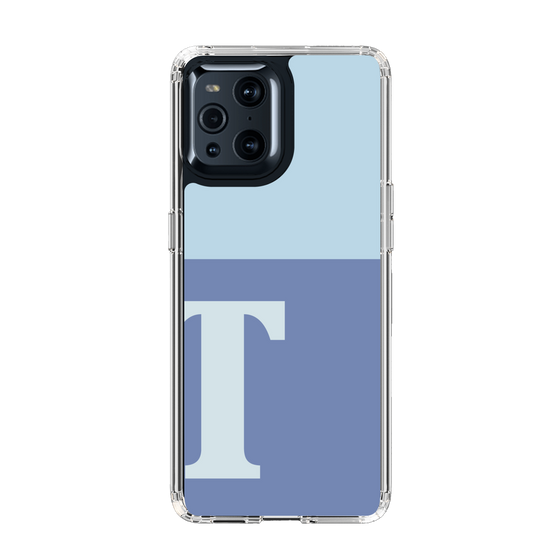 Slim Protection Case［ Original - initial two tone - T blue ］