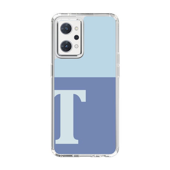 Slim Protection Case［ Original - initial two tone - T blue ］