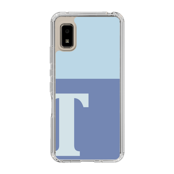 Slim Protection Case［ Original - initial two tone - T blue ］