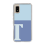 Slim Protection Case［ Original - initial two tone - T blue ］