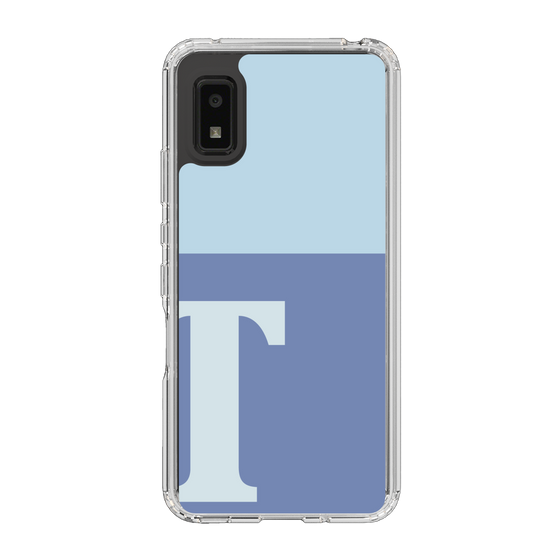 Slim Protection Case［ Original - initial two tone - T blue ］