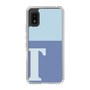 Slim Protection Case［ Original - initial two tone - T blue ］