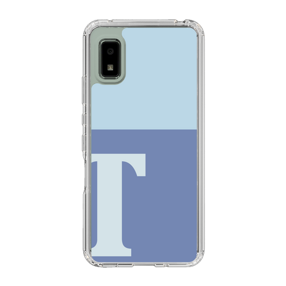 Slim Protection Case［ Original - initial two tone - T blue ］