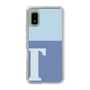Slim Protection Case［ Original - initial two tone - T blue ］