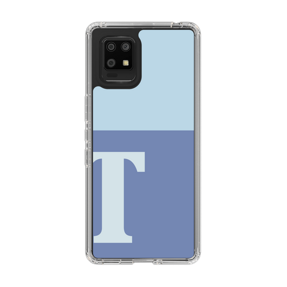 Slim Protection Case［ Original - initial two tone - T blue ］