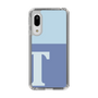 Slim Protection Case［ Original - initial two tone - T blue ］