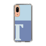 Slim Protection Case［ Original - initial two tone - T blue ］