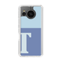 Slim Protection Case［ Original - initial two tone - T blue ］